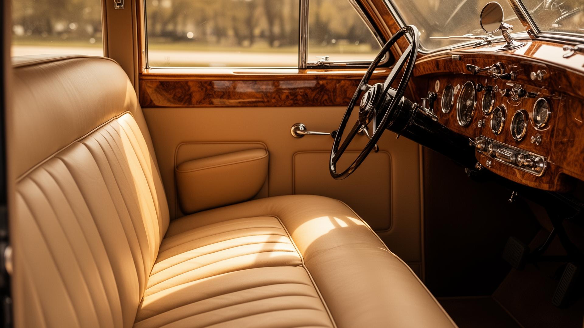The Silver Wraith interior